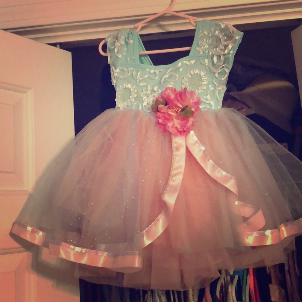 Girls beautiful dance costume